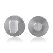 Toiletgarnituur, RVS geborsteld Toiletgarnituur, RVS geborsteld