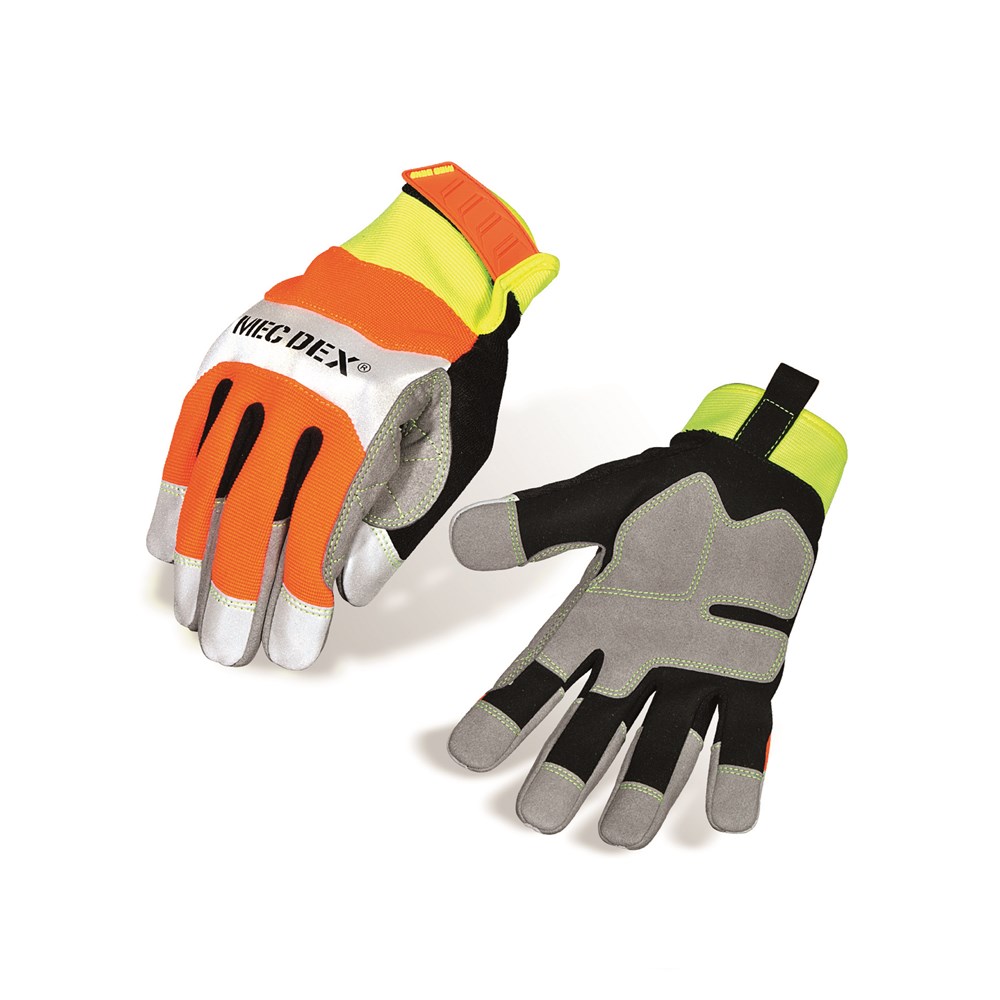 Handschoen, synthetisch leer