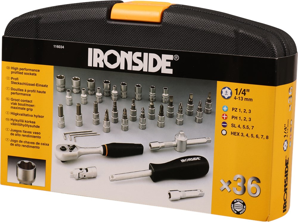 dopsleutel-/bitset ironside-4 dopsleutel-/bitset ironside-4