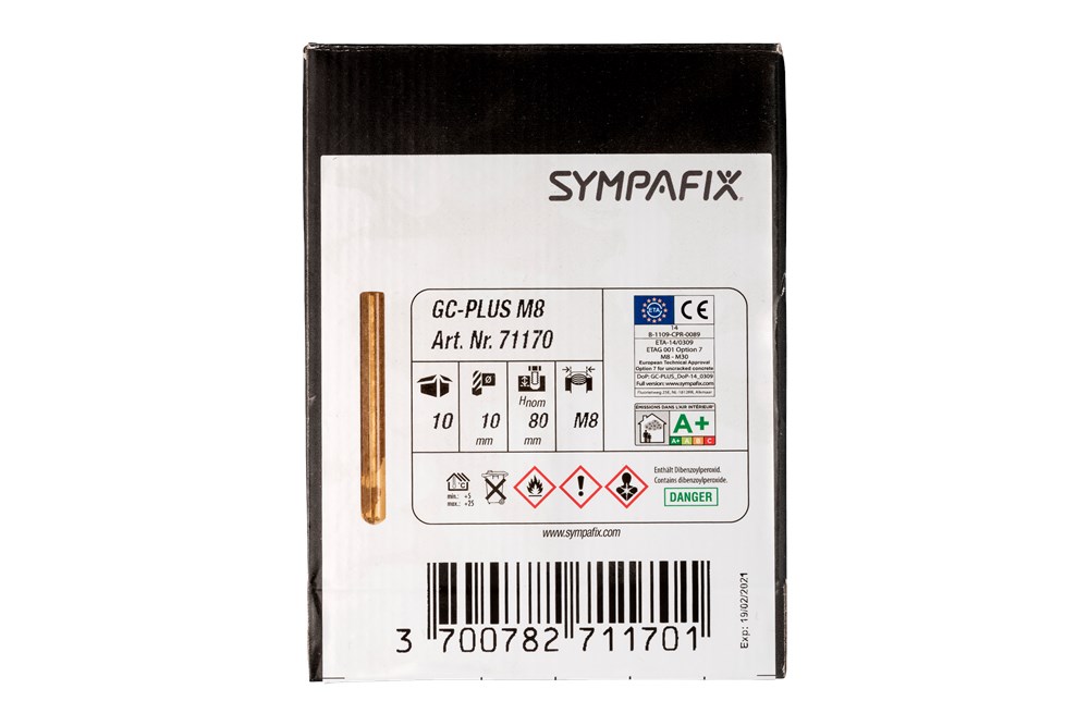 chemisch anker sympafix-2 chemisch anker sympafix-2