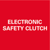 Elektronische veiligheidsuitschakeling: van de motor bij het blokkeren van de slijpschijf voor veilig werken
