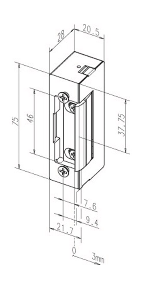 deuropener elektrisch inbouw effeff-2 deuropener elektrisch inbouw effeff-2