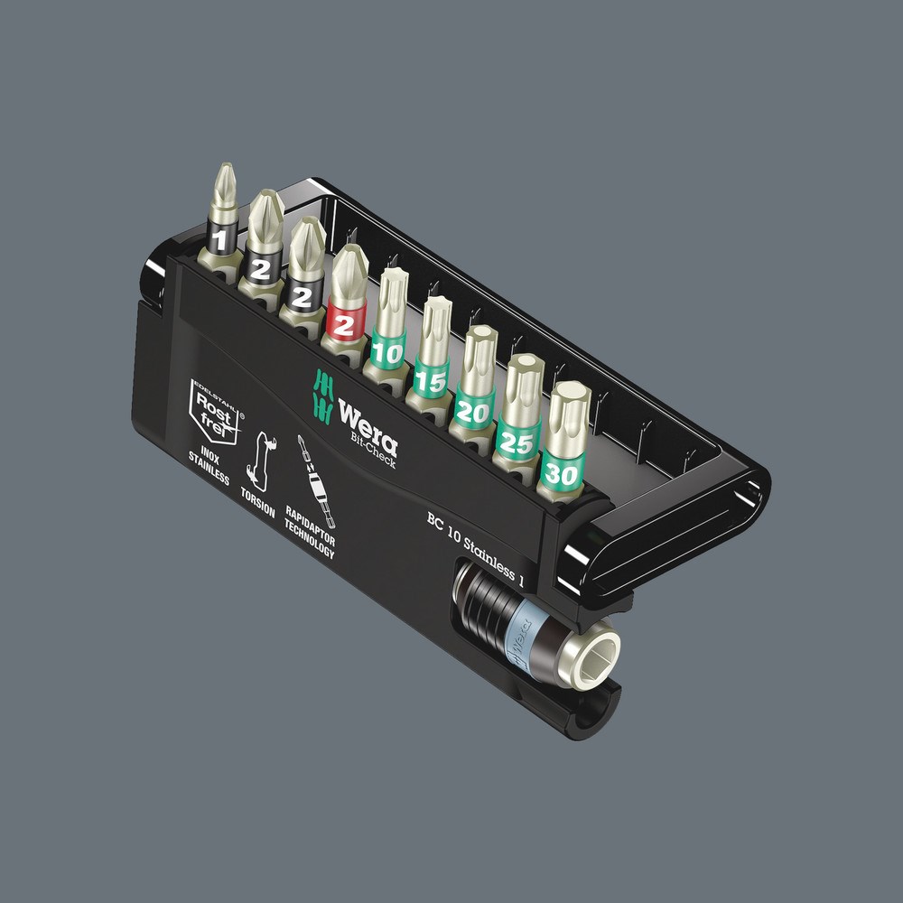 schroefbitset rvs wera-4 schroefbitset rvs wera-4