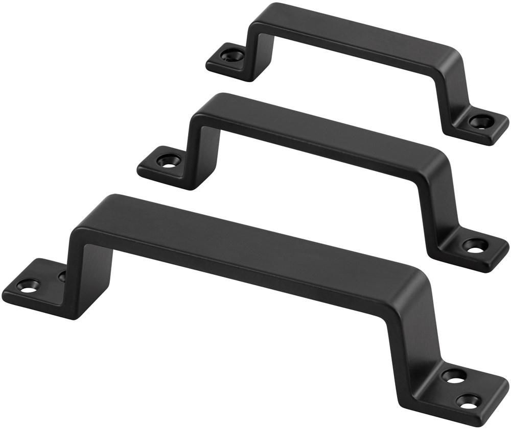 handgreep aluminium mat zwart hermeta-3 handgreep aluminium mat zwart hermeta-3