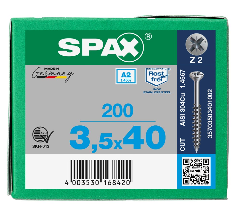 glaslatschroef rvs spax-8 glaslatschroef rvs spax-8