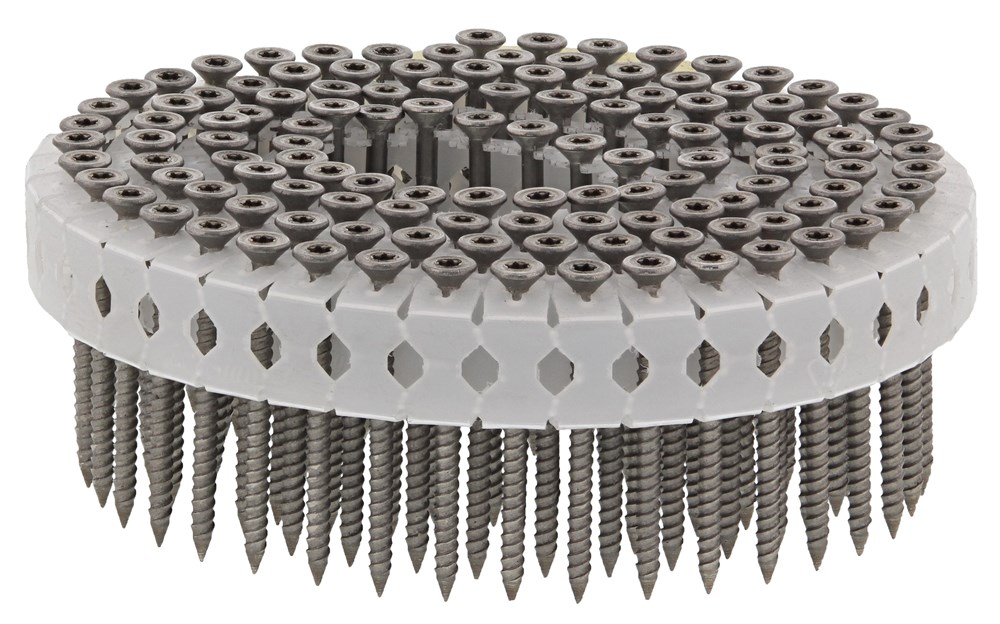 Afbeelding voor buiten bescherming, serviceklasse 2 0° GN-TAPE PLASTIC GEBONDEN SCHROEFNAGELS T.B.V. T