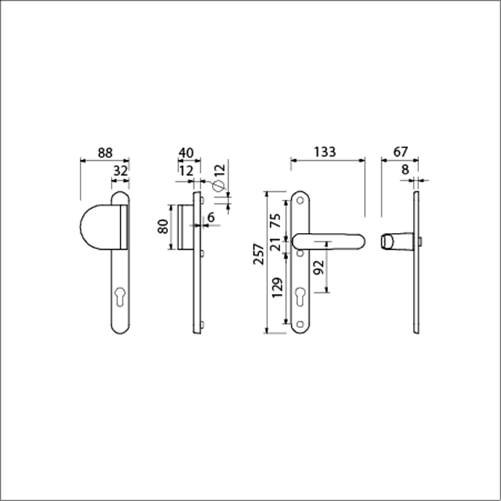 T-257-32-2 pc92-dd90-83 li-378 rota
