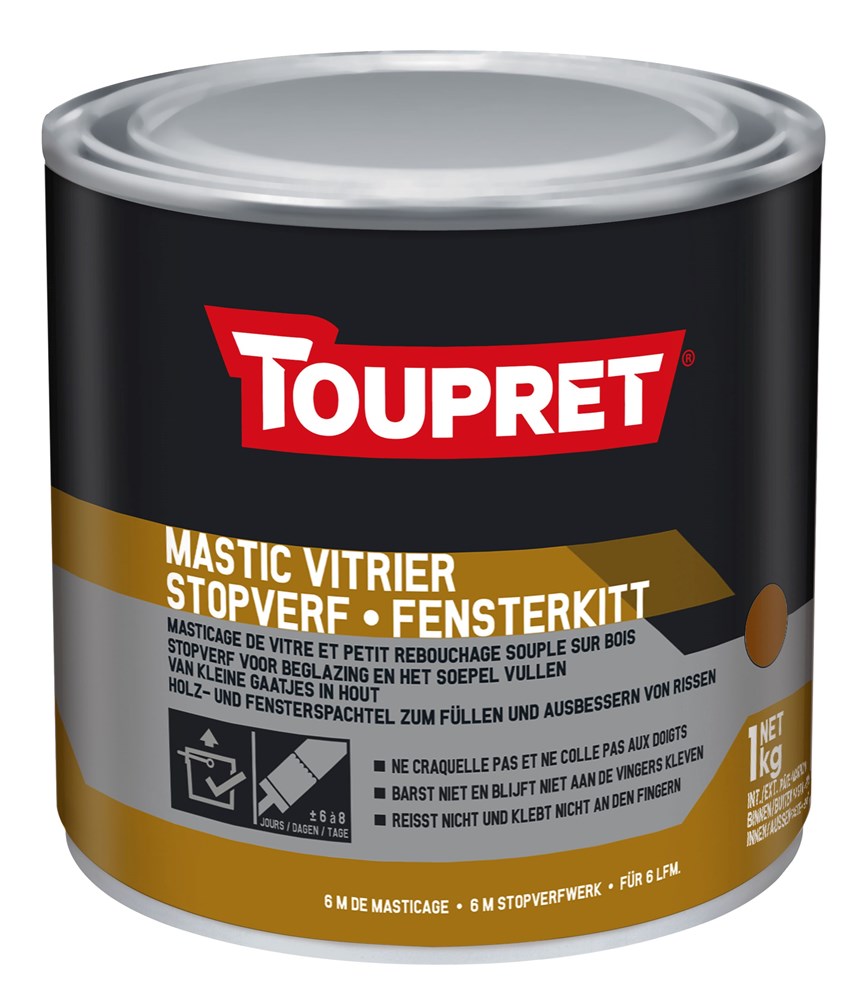 Toupret Mastic Marron - 1 kg