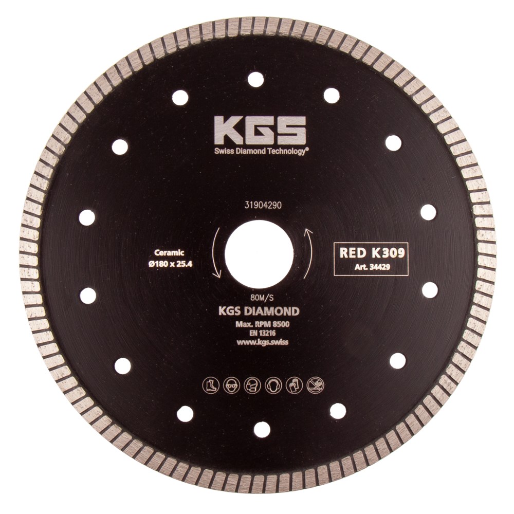 Afbeelding voor Diamantzaagblad tegelzaagmachine K309