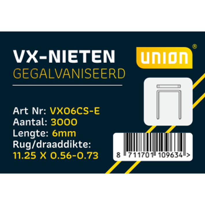 Afbeelding Union niet VX06 Gegalvaniseerd