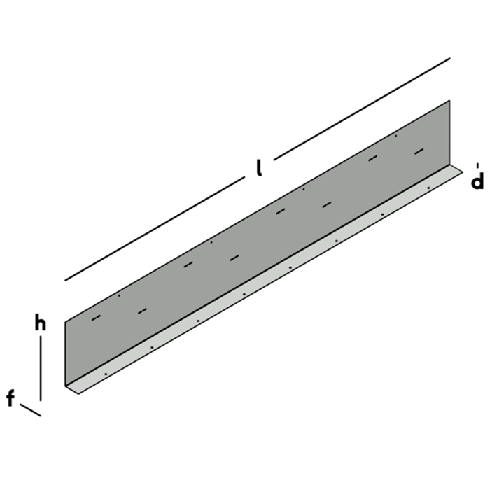 Afbeelding tekening GB metalen randkist 90° sv-1