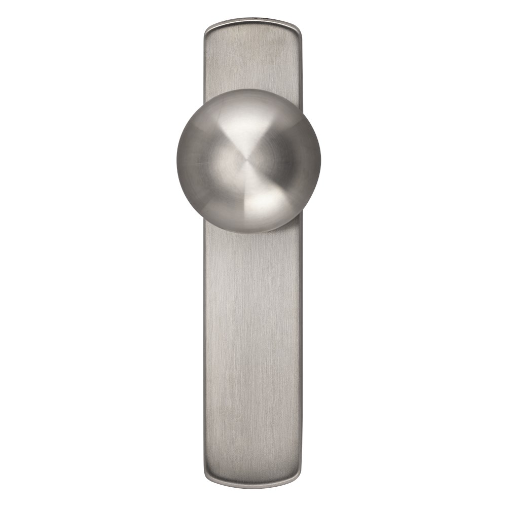 Knopkortschild, rvs