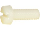 KELFORT Metaalschroef cilinderkop nylon wit DIN 84 PA 6.6 M5X20 5543004.tif