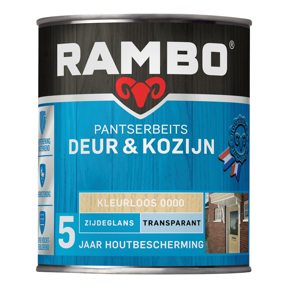 Rambo pantserbeits deur en kozijn transparant 750 milliliter (6)