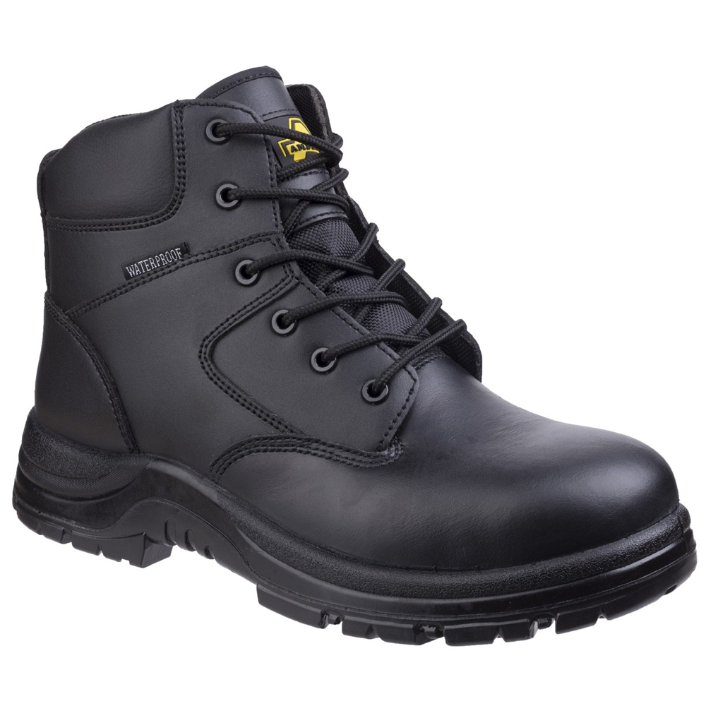 Amblers FS006C Lace up Safety Boot Black