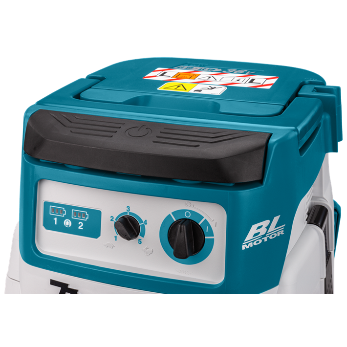 Afbeelding Makita 2x18 v stofzuiger