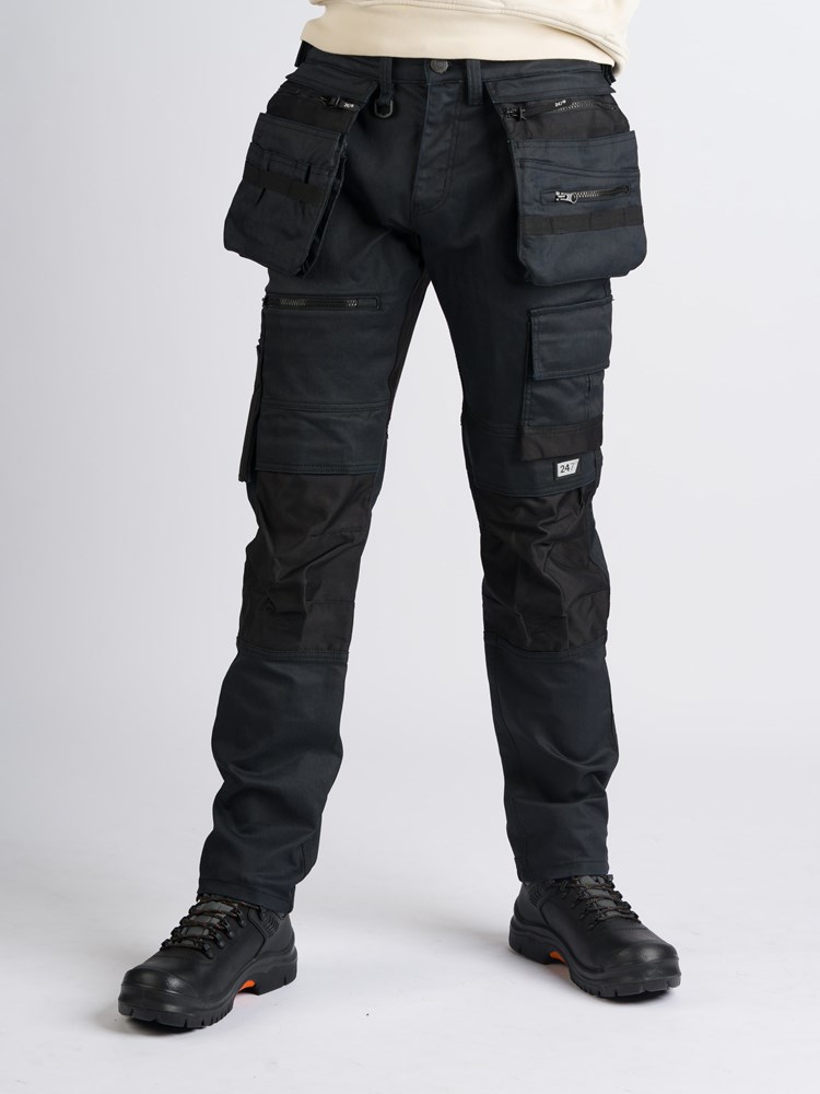 247Jeans Bull Workwear W41 N609W41006 Dark blue denim coated 5.jpg