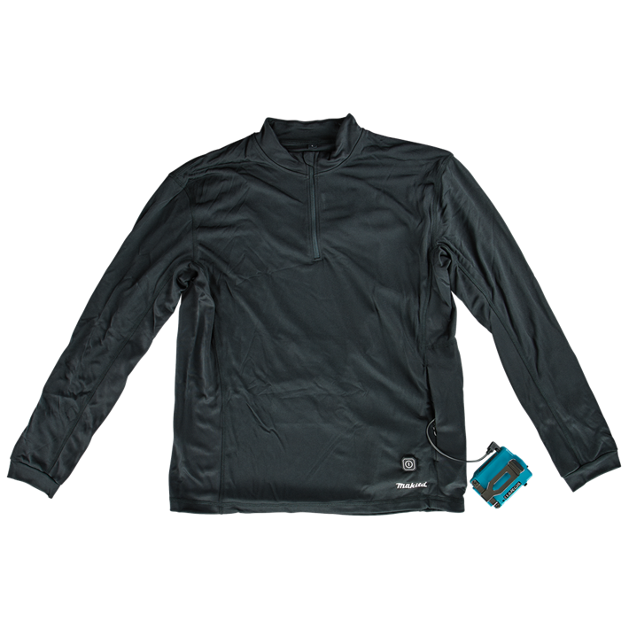 Afbeelding Makita verwarmd ondershirt met rits l DCX201CL