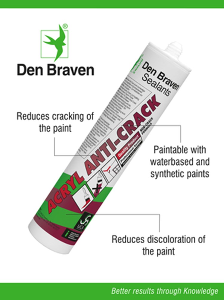 Afbeelding voor Zwaluw Acryl Anti-Crack 310 ml Wit