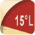 HSS-E Afsteek wisselplaat TiAlN gecoat, 15° links