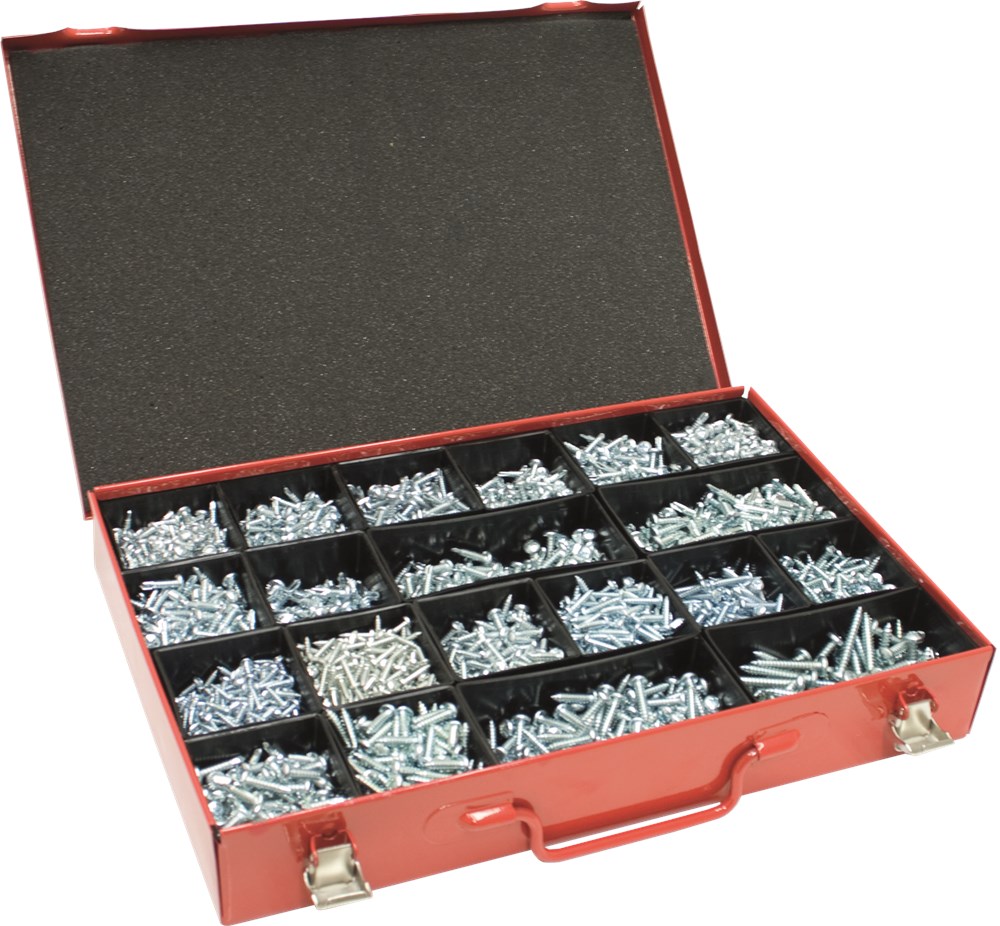 assortimentskoffer metaal rood kelfort-5 assortimentskoffer metaal rood kelfort-5