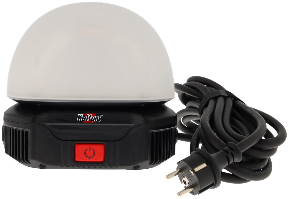 Bouwlamp 360 6000LM met stopcontact