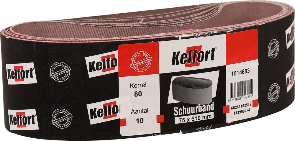 Implicaties Actief overzien KELFORT Schuurband 75X610mm KORREL 80 | Keller's IJzerhandel B.V.