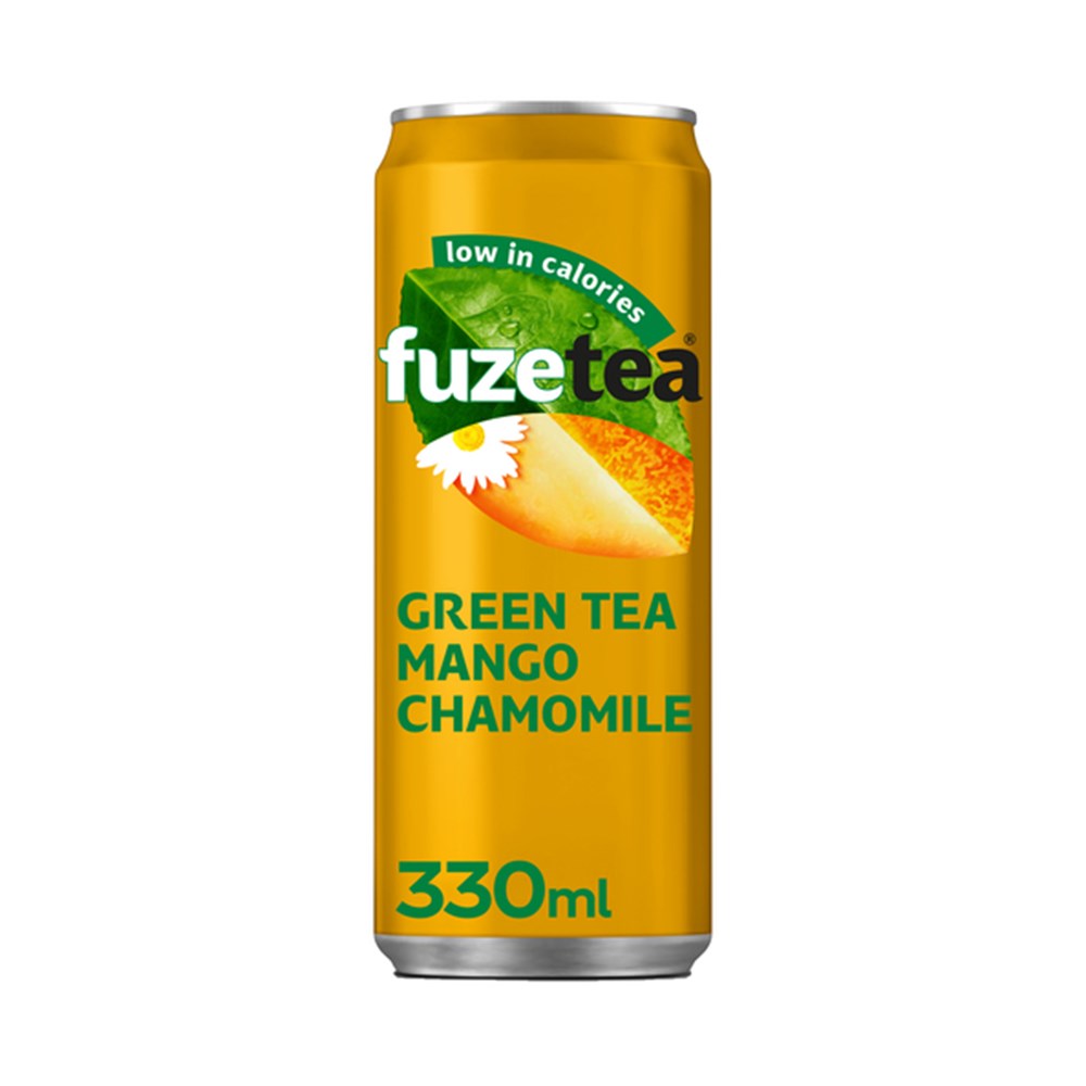 blikje fuze tea green tea mango-2 blikje fuze tea green tea mango-2