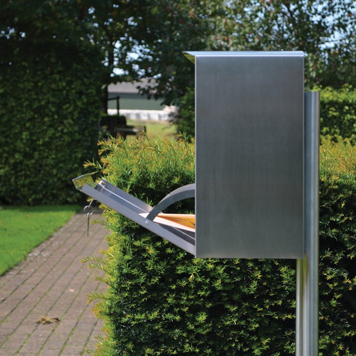 Afbeelding Hardbrass brievenbus Stoer!