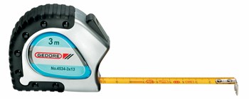 Rolbandmaat met vastzetknop Rolbandmaat met vastzetknop