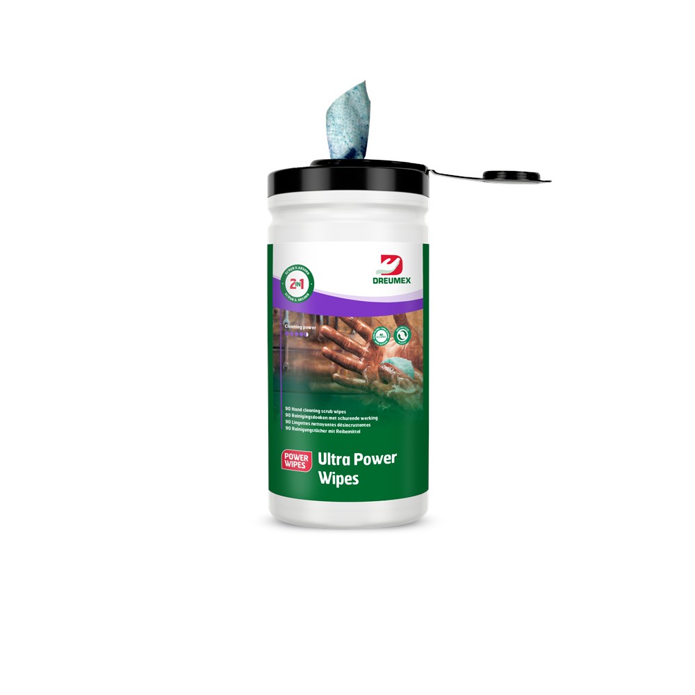20600901001 Dreumex Ultra Power Wipes front wipe.png