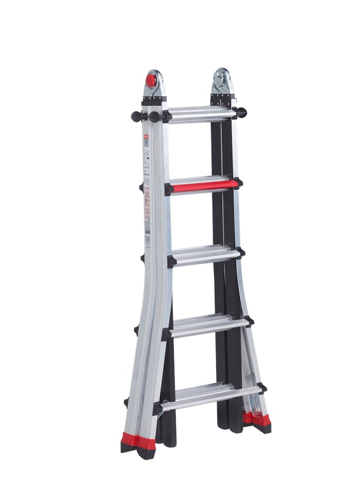 Afbeelding voor: Vouwladder telescopisch, aluminium