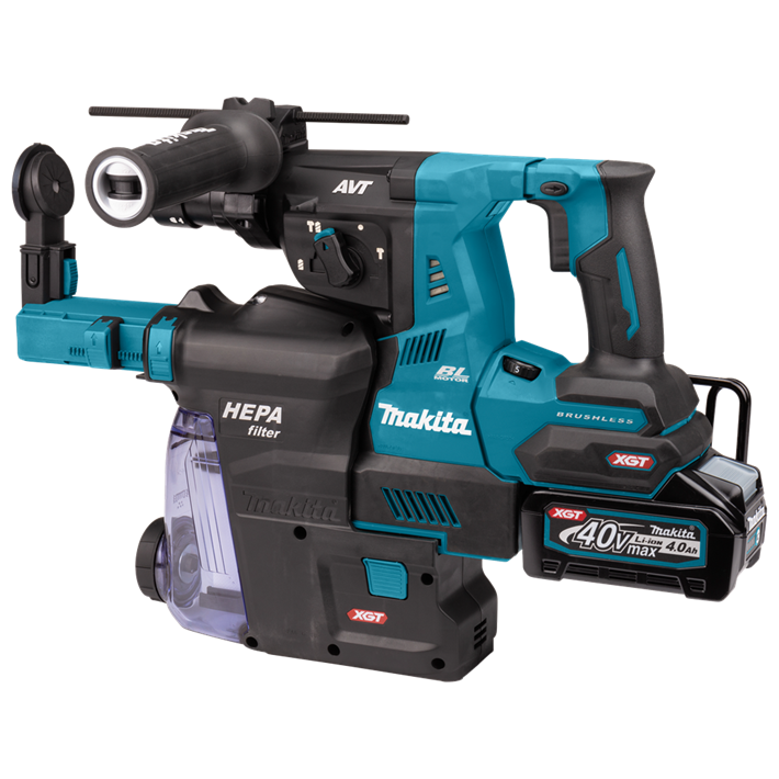 Afbeelding Makita 40 v max combihamer HR004GM202