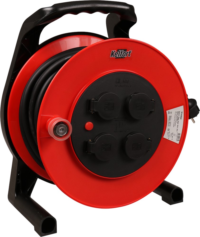 mini efficiënt snorkel KELFORT Kabelhaspel Neopreen EASY REEL 600 H07RN-F 3X2.5 25M | Keller's  IJzerhandel B.V.