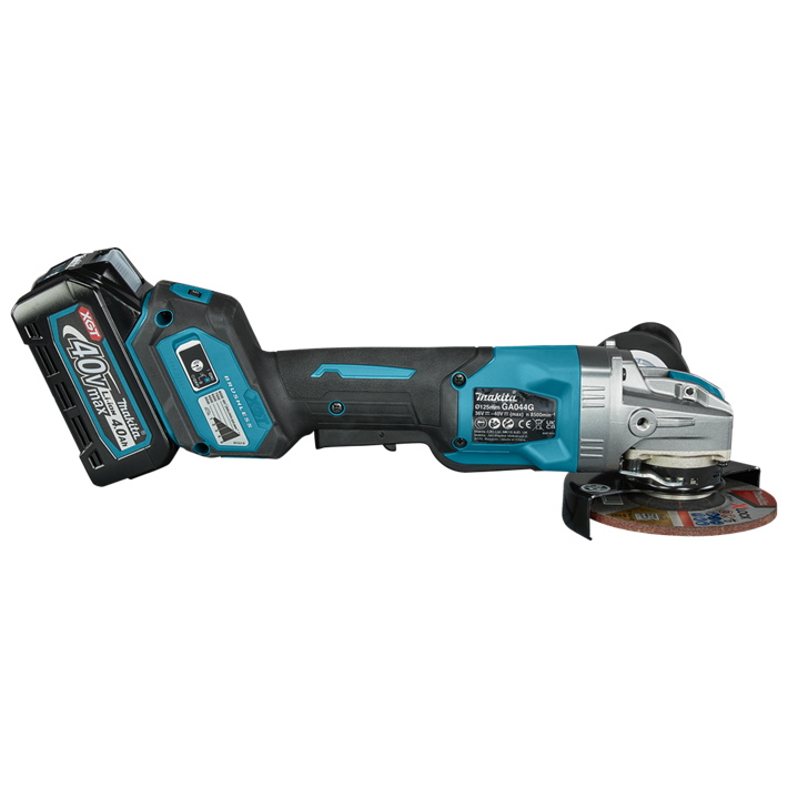 Afbeelding Makita 40 v max haakse slijper 125 mm x-lock