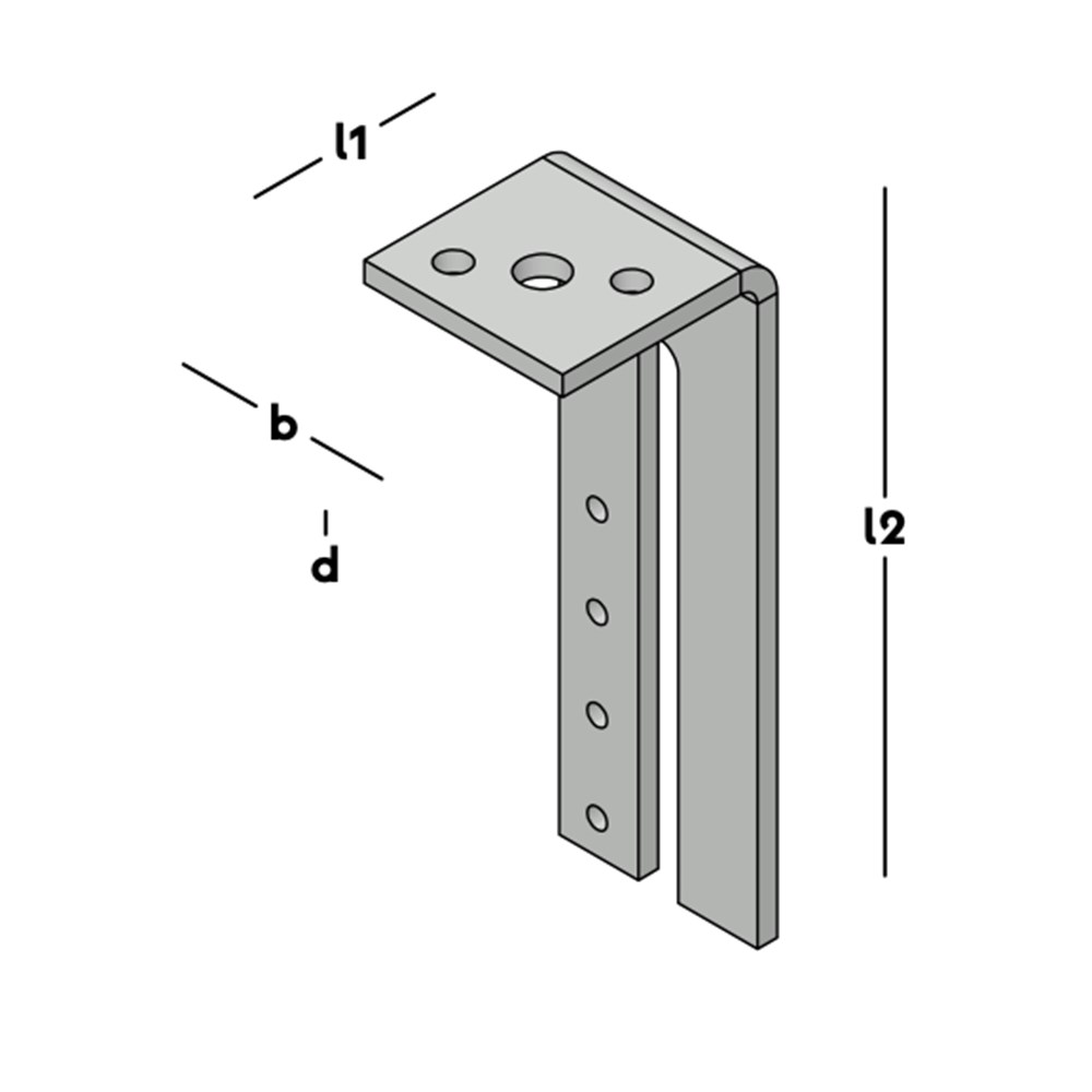 hoekanker zwaar zonder ril sv-2 hoekanker zwaar zonder ril sv-2