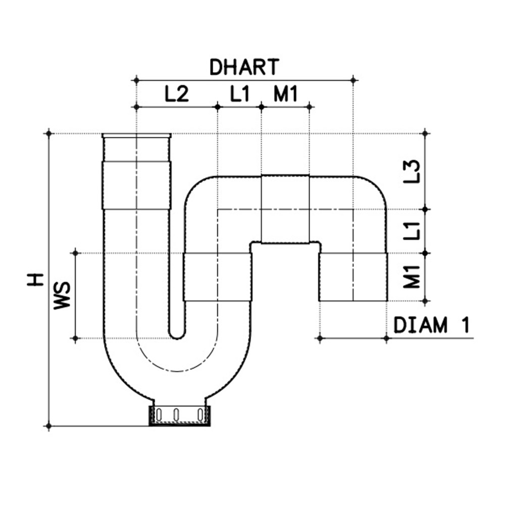 sifon universeel pvc rwa grijs-3 sifon universeel pvc rwa grijs-3