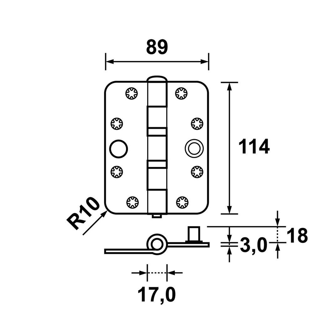 Afbeelding voor SCHARNIER-SL/RH/3MM/114X89/VH/TGS/EAN***