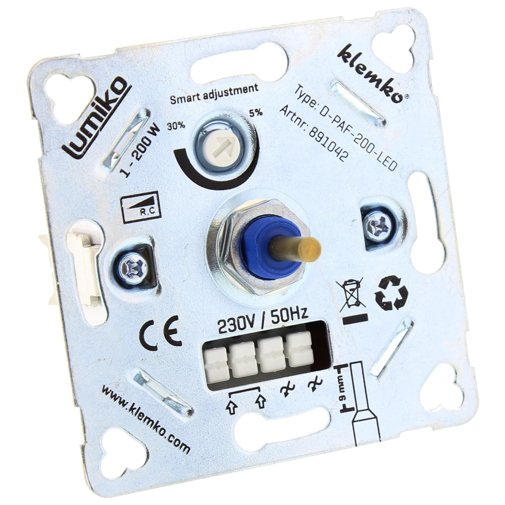 dimmer inbouw led klemko-1 dimmer inbouw led klemko-1