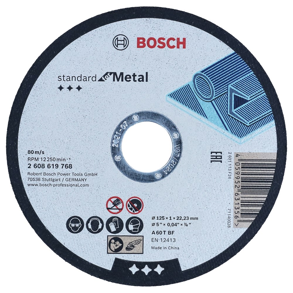 doorslijpschijfset staal/rvs bosch-4 doorslijpschijfset staal/rvs bosch-4