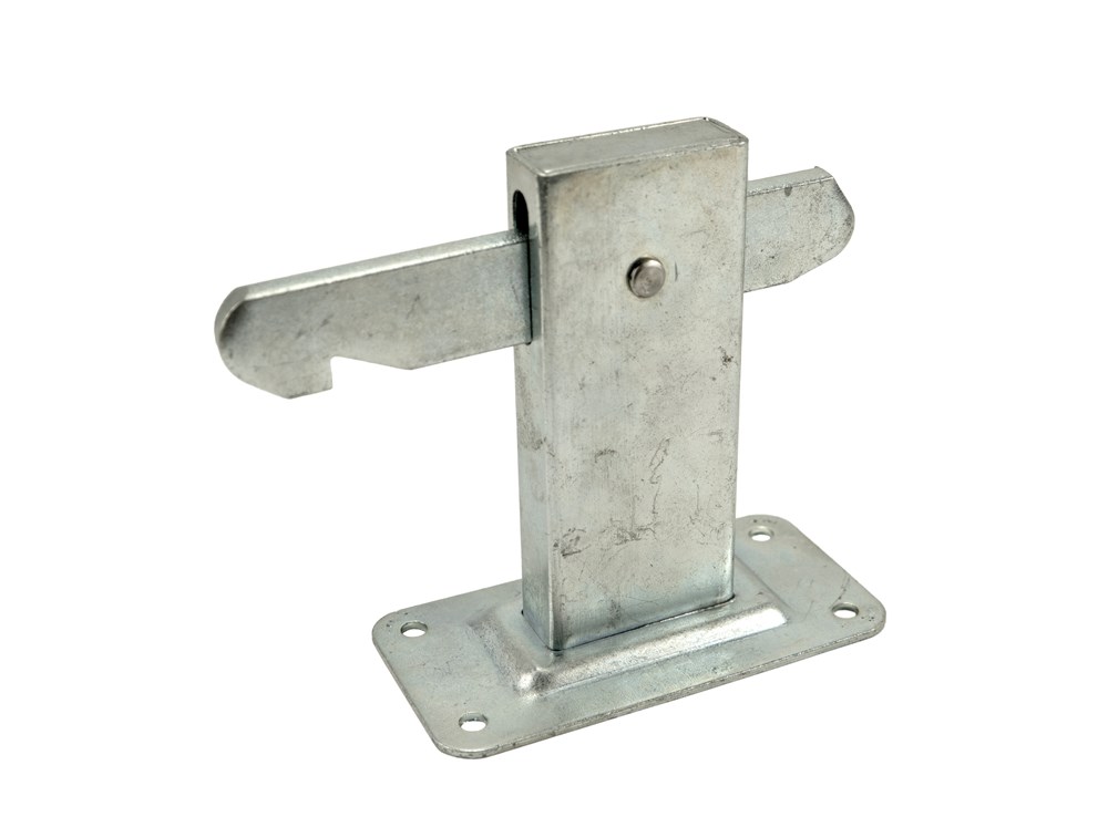 Deurvastzetter, thermisch verzinkt