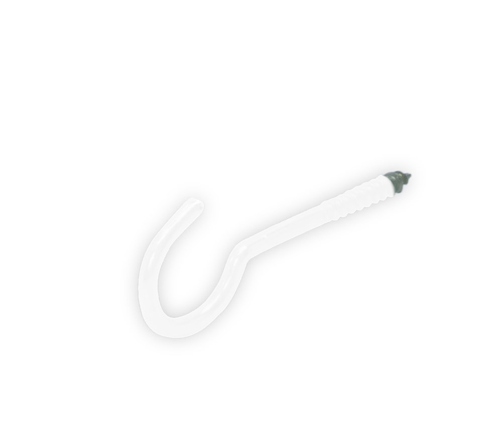 schroefhaak houtdraad wit epw-1 schroefhaak houtdraad wit epw-1