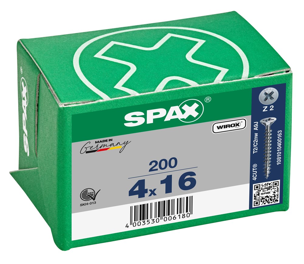 spaanplaatschroef wirox spax-4 spaanplaatschroef wirox spax-4
