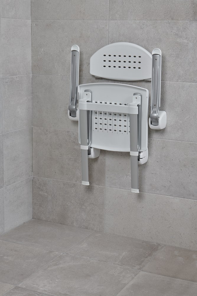 SECUCARE DOUCHE STOEL OPKLAPBAARPOOTJES | Klunder Webshop SECUCARE DOUCHE STOEL OPKLAPBAARPOOTJES | Klunder Webshop