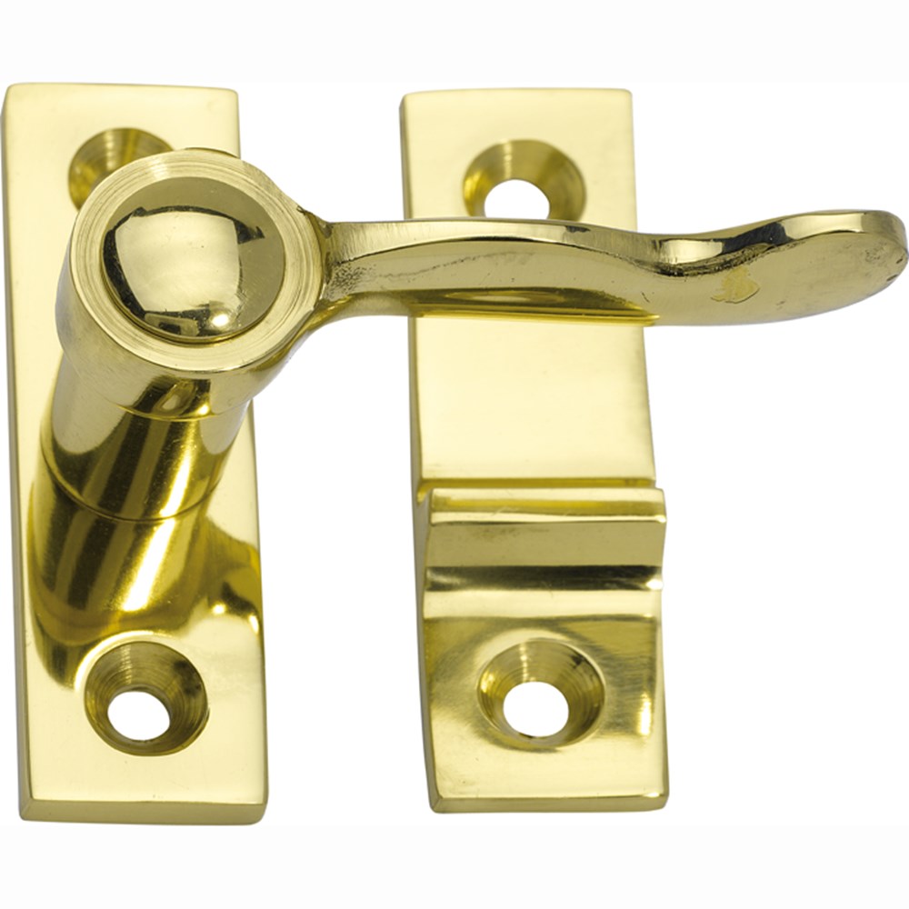 Afbeelding voor Raamwervel elegant messing