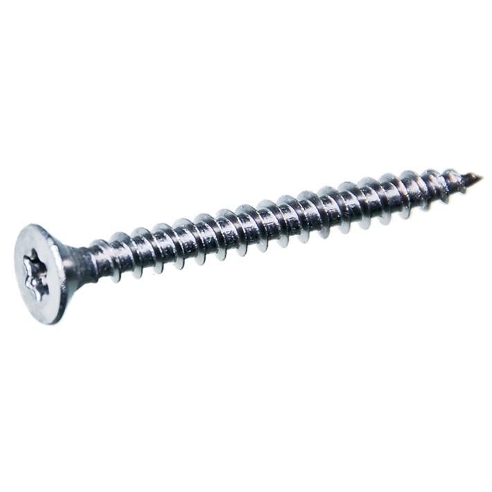 Spaanplaatschroeven platkop Torx verzinkt | Chipboard screws countersunk head Torx zincplated | Spanplattenschrauben Senkkopf Torx verzinkt | Vis à bois tête fraisée Torx zingué