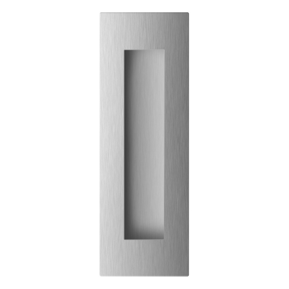 Afbeelding voor Schuifdeurkom rechthoekig 180x60mm (RVS matgeborsteld)