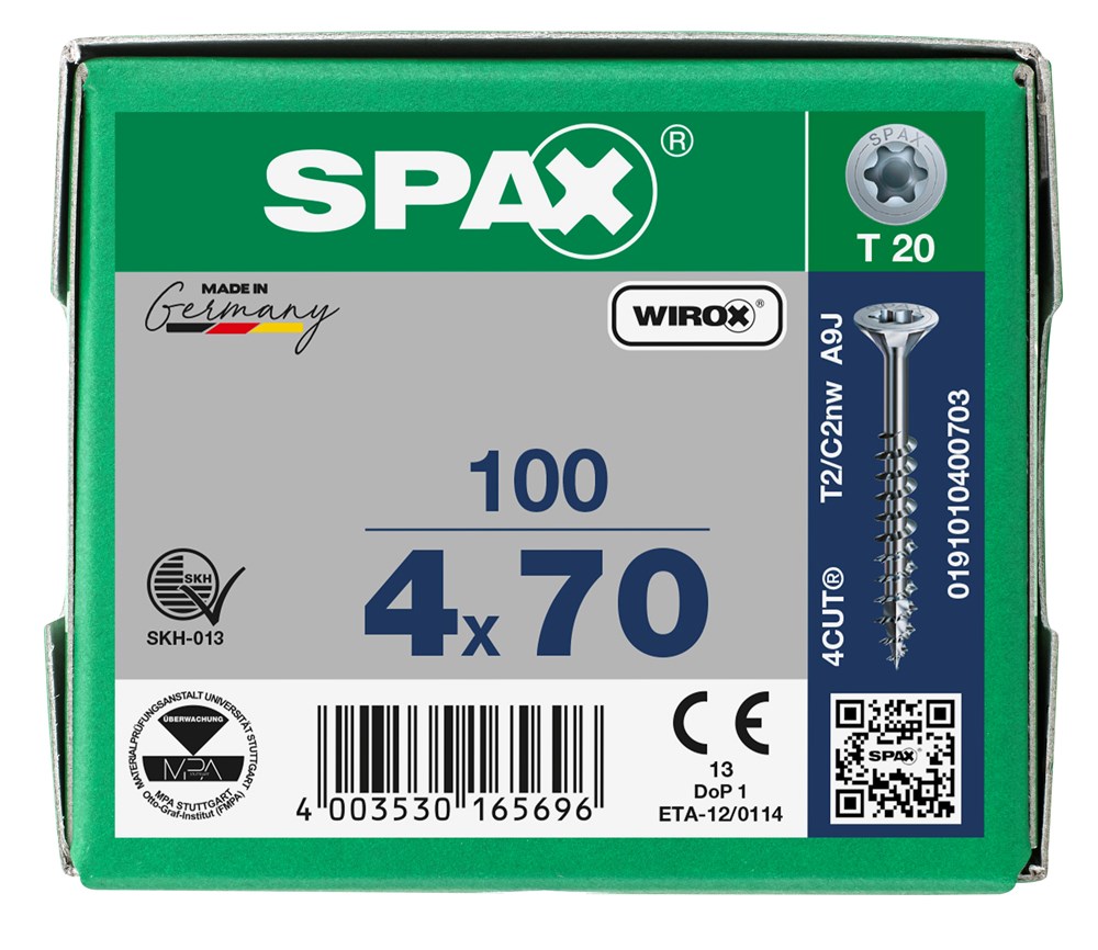 spaanplaatschroef wirox spax-6 spaanplaatschroef wirox spax-6