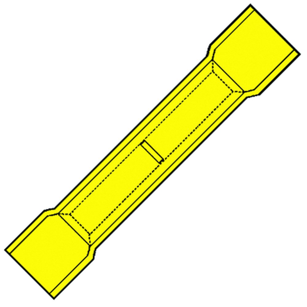 kabelschoen verbinder geisoleerd geel-1 kabelschoen verbinder geisoleerd geel-1