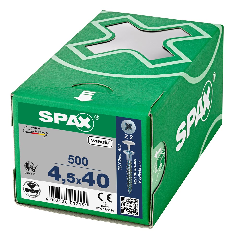 spaanplaatschroef wirox spax-5 spaanplaatschroef wirox spax-5